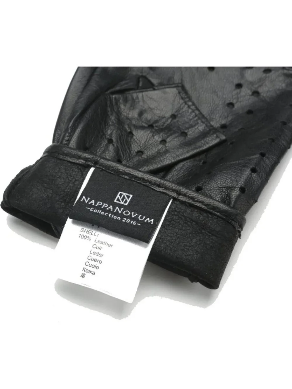 Classic Fingerless Nappa Leather Driving Gloves for Women - Unlined Lambskin
